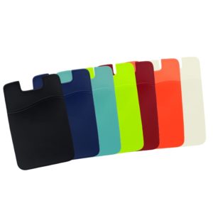 13935-Adesivo Porta Cartão Emborrachado para Celular
