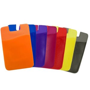 13937-Adesivo Porta Cartão de PVC para Celular