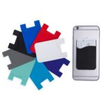 14000-Adesivo Porta Cartão de Silicone para Celular