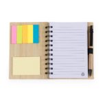 13776 – Bloco de Anotações Bambu com Caneta
