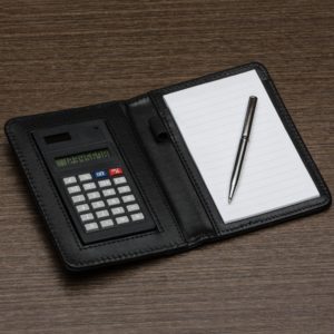 11948-Bloco de anotações com calculadora