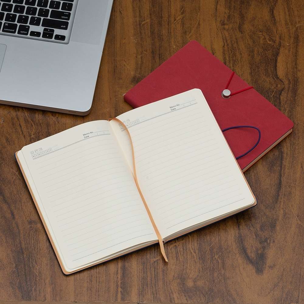 18519 – Caderneta Tipo Moleskine com Fecho