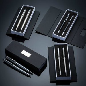 ER181PAR-BCO – Conjunto Caneta e Lapiseira Metal