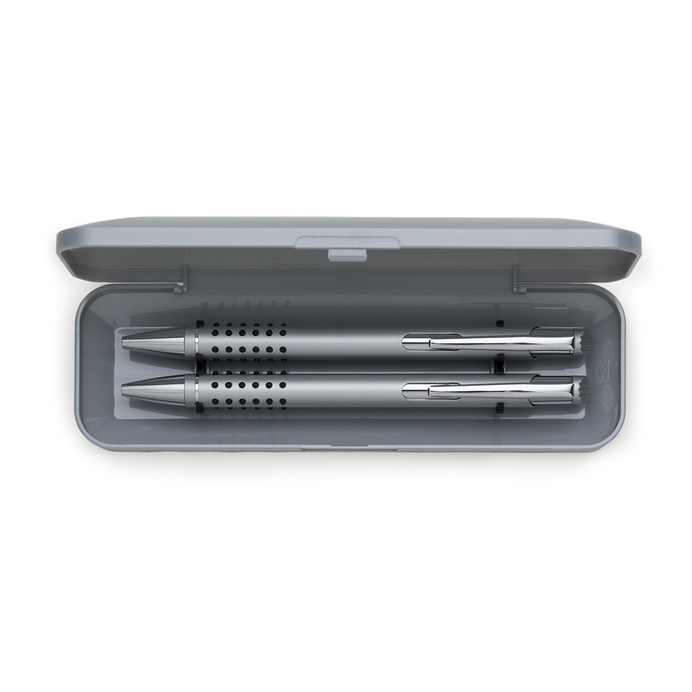 12607 – Conjunto Caneta e Lapiseira Semimetal