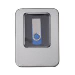 14028-Estojo Inox para Pen Drive