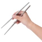 14259-Hashi de Metal com Estojo