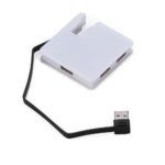 13723-Hub Quadrado 4 Portas