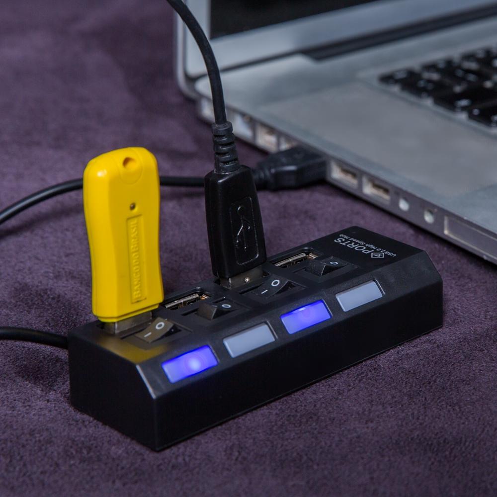 13879-Hub USB com 4 Entradas