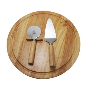 12957-Kit Pizza 2 Peças com Tábua