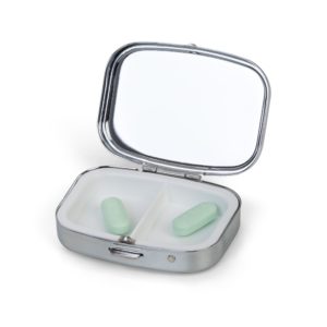 12924-Porta Comprimido Metal