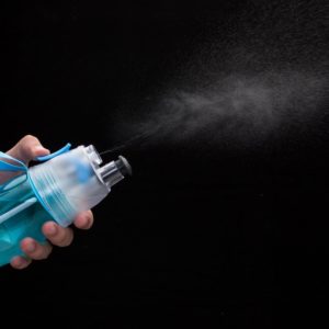 0740B-Squeeze Plástico Borrifador 700ml Brilhante