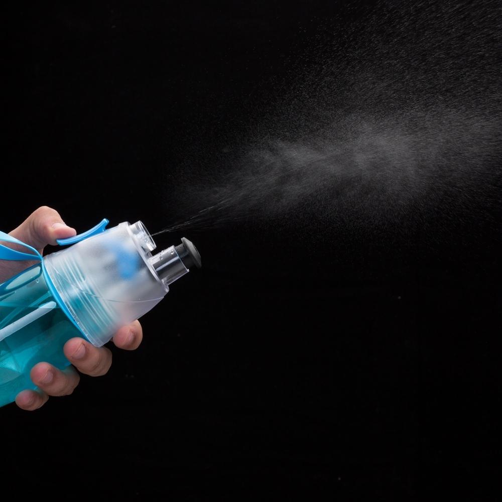 0740B-Squeeze Plástico Borrifador 700ml Brilhante