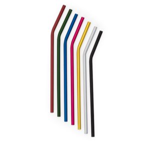 14278-Canudo Curvado 218mm Alumínio