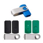 13960-BRI-Carcaça Pen Drive Giratório Brilhante