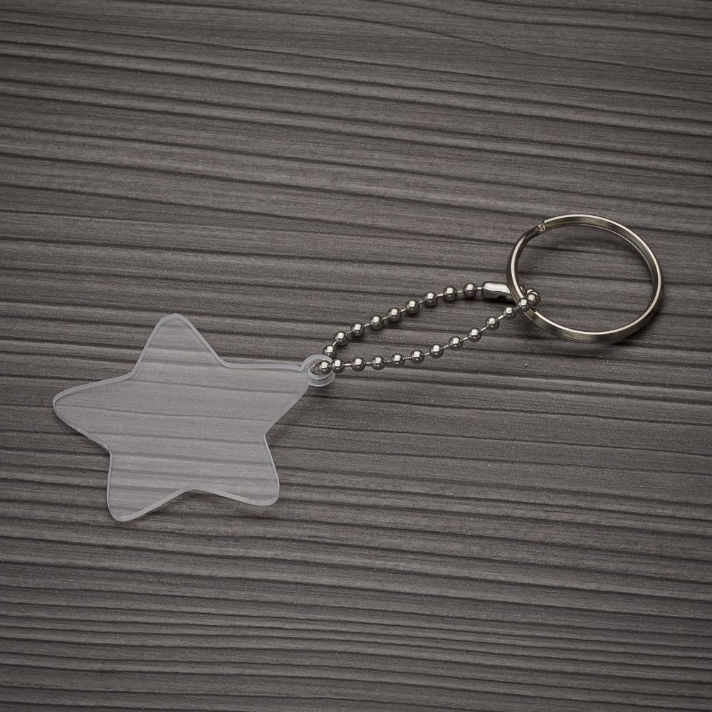 13278-Chaveiro Plástico Estrela