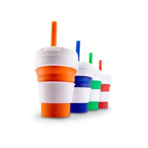 14339-Copo Retrátil 355ml com Canudo