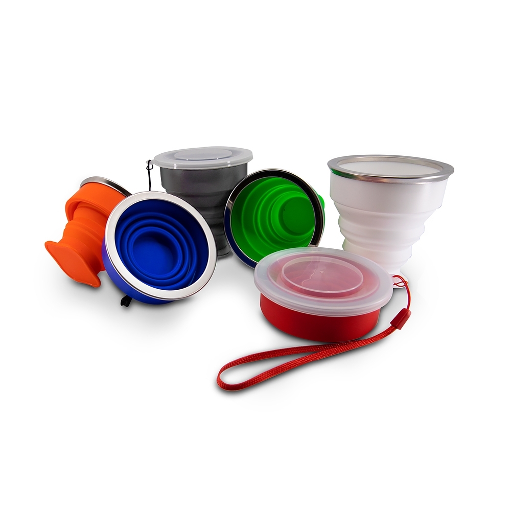 14340-Copo Retrátil Silicone 200ml