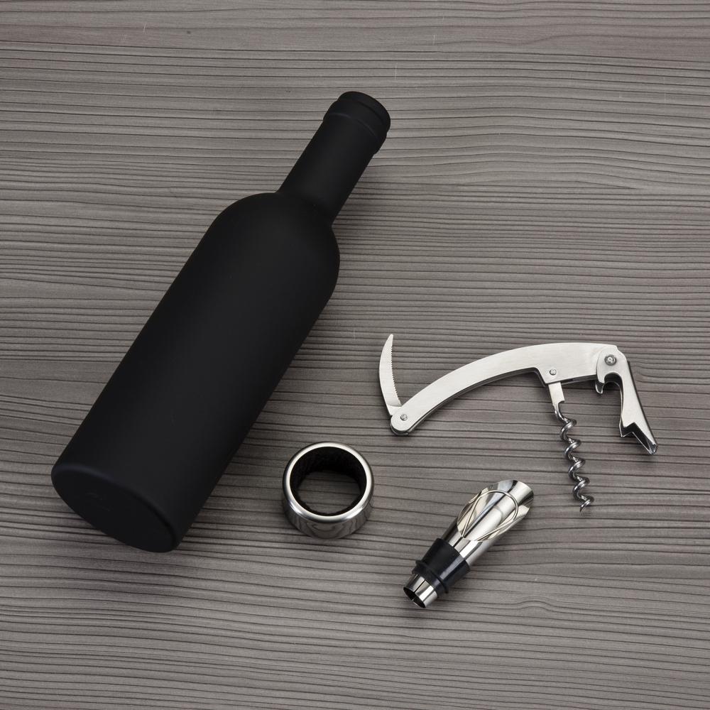 11871-Kit Vinho Garrafa 3 peças