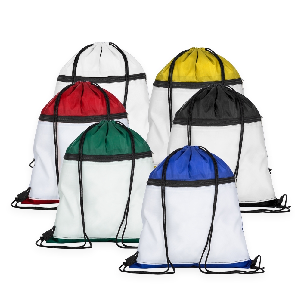 13819-Mochila Saco Sublimática em Nylon
