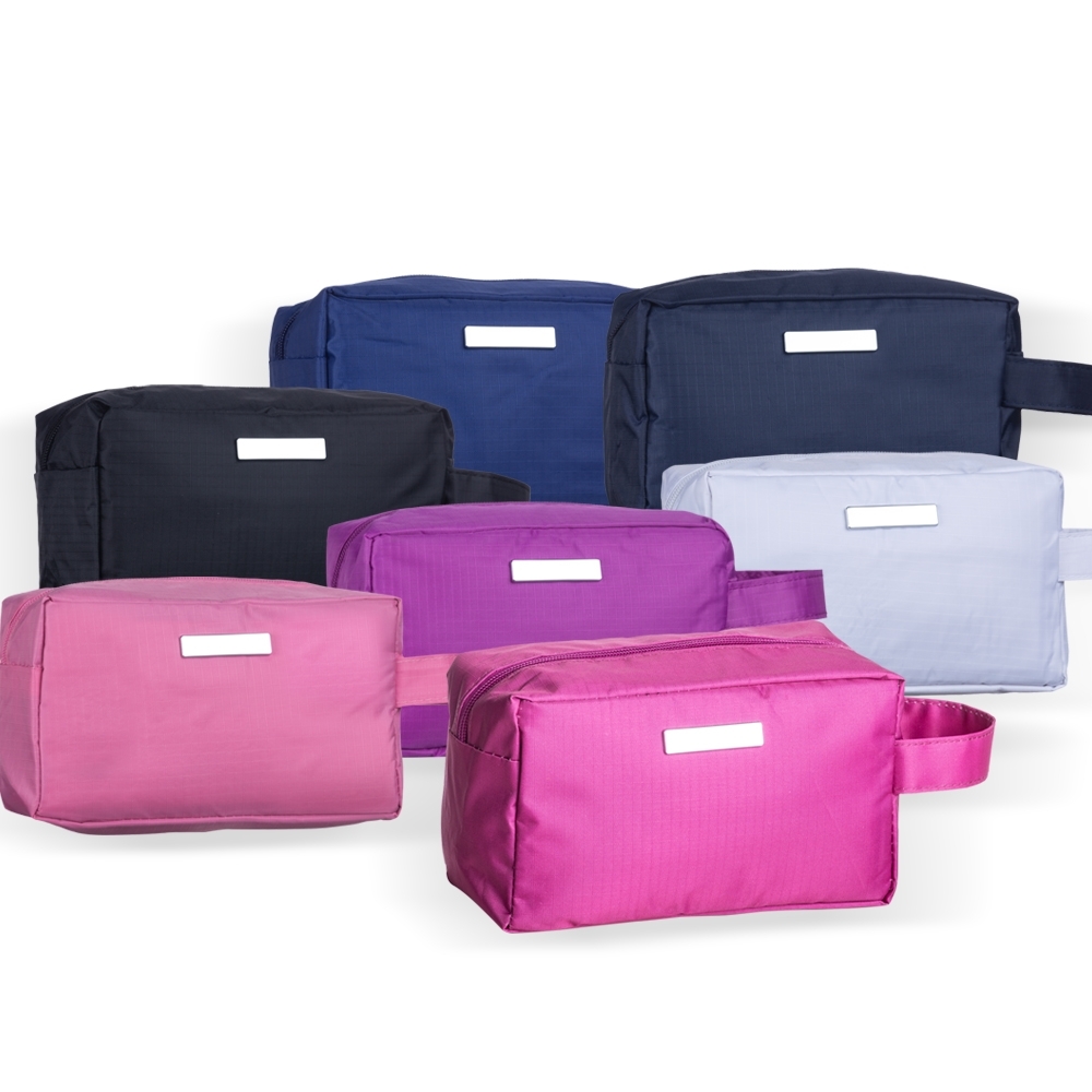 1228P-Necessaire PVC Impermeável com Plaquinha