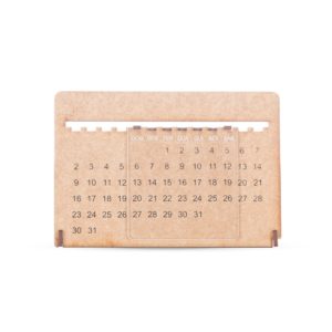 13856-Calendário Permanente MDF com Acrílico