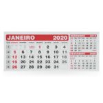 12658-Folhinha Calendário 2020