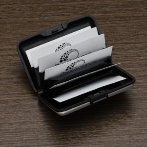 P@12668B-Porta Cartão 7 Divisórias